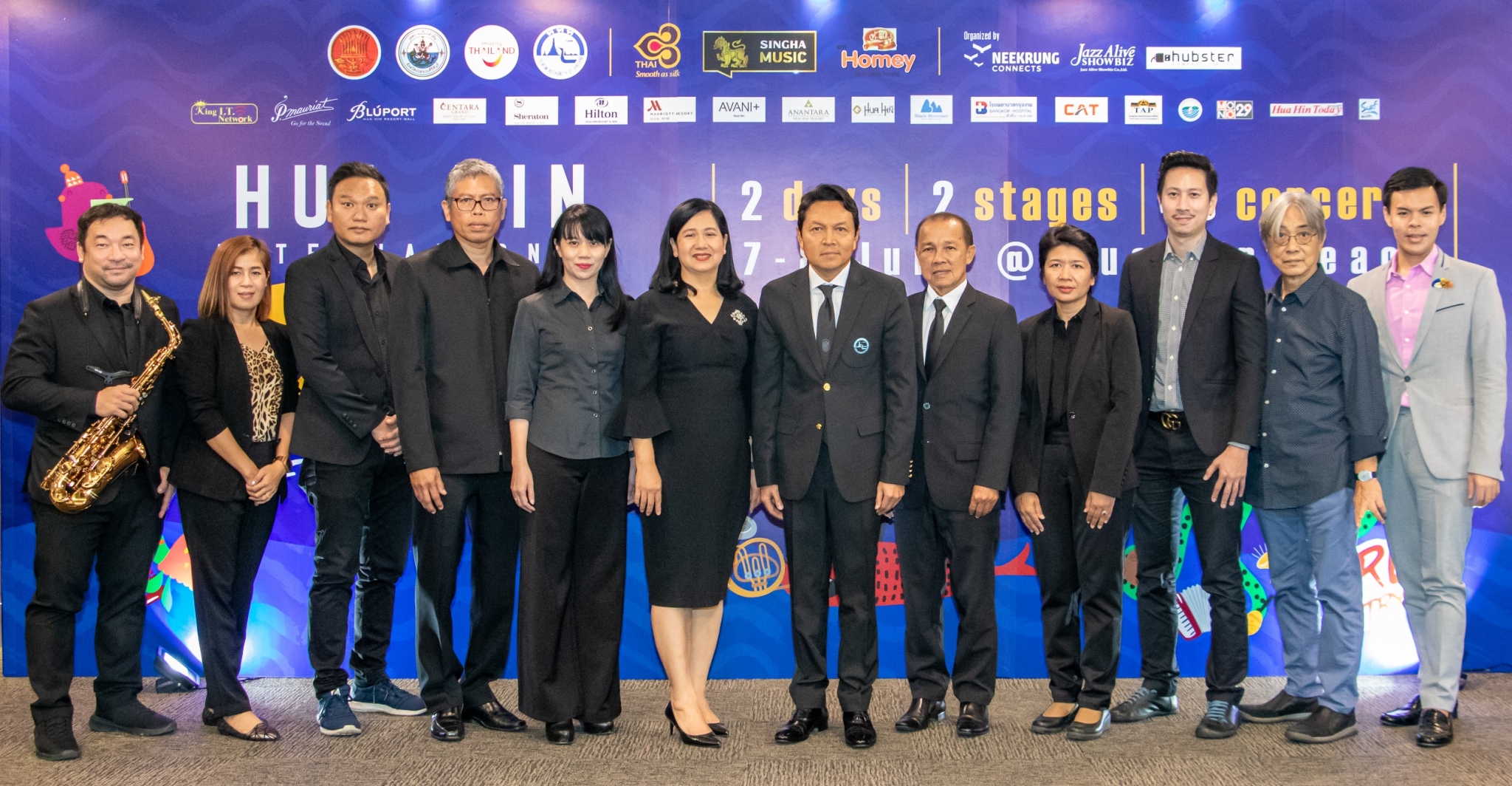 ปรากฏการณ์เทศกาลดนตรีแจ๊สนานาชาติบนหาดหัวหิน  Hua Hin International Jazz Festival 2019 รวมศิลปินแจ๊สจากทุกมุมโลก 2 วัน 2 เวที 50 คอนเสิร์ต ชมฟรีตลอดงาน